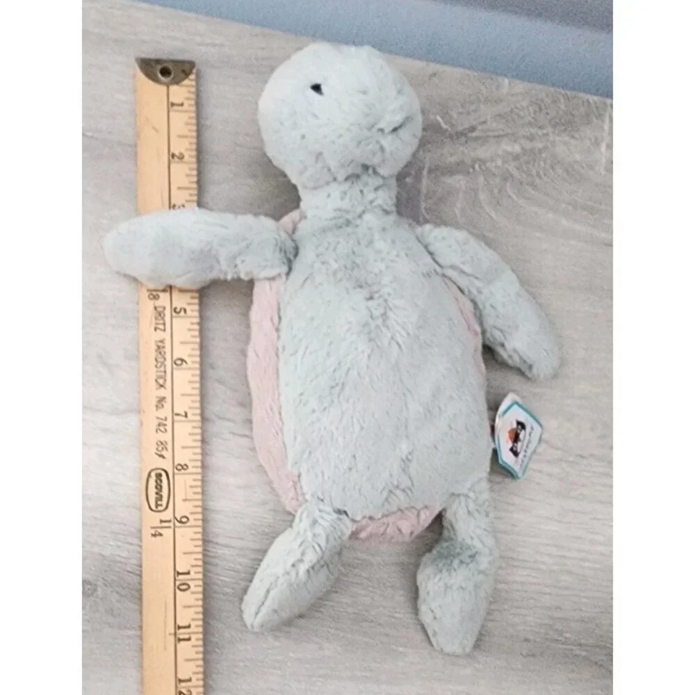 Jellycat Bashful Turtle Medium New With Tag- Tag has some wear see photos